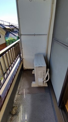 桜井駅1分！オートロック付き１Ｒのバルコニー