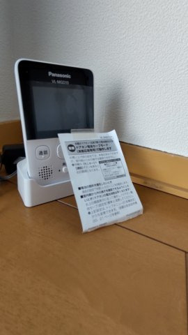 桜井駅1分！オートロック付き１Ｒのセキュリティ|モニター付きインターホン
