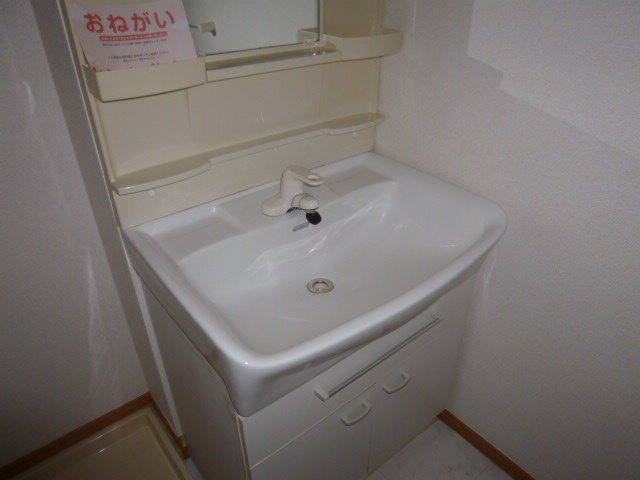 エスポアール連島の洗面所