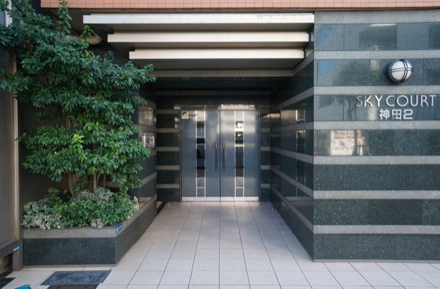 スカイコート神田第2のエントランス|スカイコート神田第2