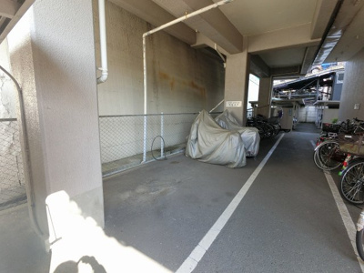 【その他共用部分】 | コトー大森 | バイク置場です。