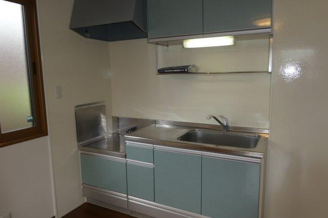 ロイヤルガーデンミルフィーＤのキッチン|ガスコンロ設置可