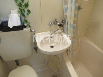 【洗面所】 | ユニティー小阪（河内小阪賃貸） | 洗面です