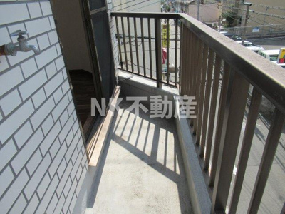 【バルコニー】 | ユニティー小阪（河内小阪賃貸） | バルコニーです