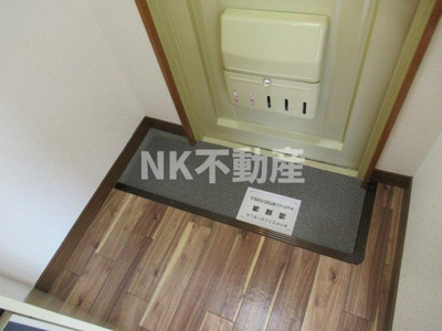 【玄関】 | ユニティー小阪（河内小阪賃貸） | ゆったりとした玄関です