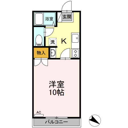 プライムメゾンの間取り