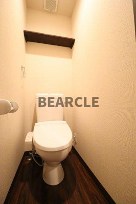 【トイレ】 | パークサイド梅小路 | 落ち着いたトイレです