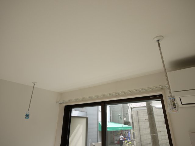 船橋市前原東４丁目のアパートの設備|室内物干し付きです