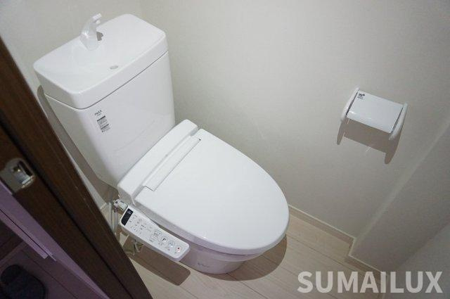 熊本市中央区琴平本町の賃貸マンションのトイレ