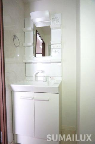 熊本市中央区琴平本町の賃貸マンションの独立洗面台