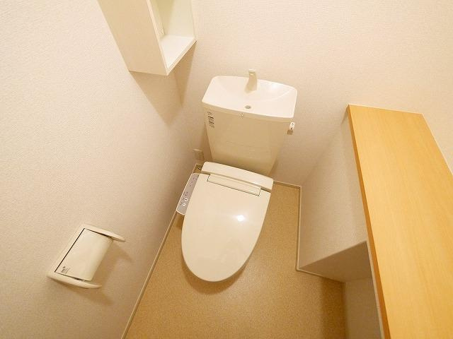サニーシャトウ　Ｓのトイレ|シンプルで使いやすいトイレです