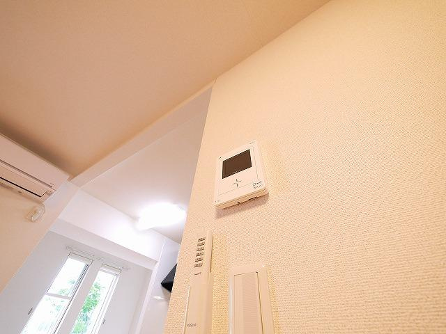 サニーシャトウ　Ｓのセキュリティ|モニターインターホン付きです