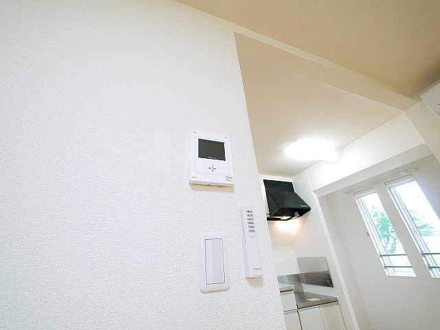 サニーシャトウ　Ｓのセキュリティ|モニターインターホン付きです