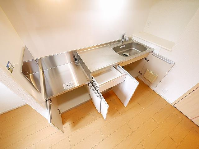 サニーシャトウ　Ｓのキッチン|キッチンです