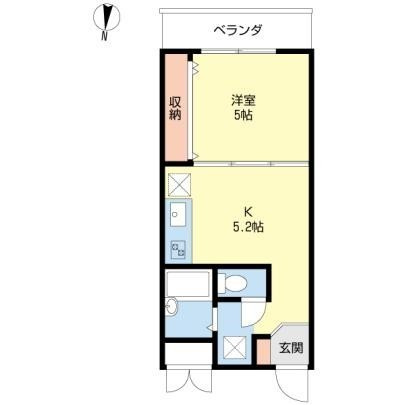 パークサイド平和島の間取り