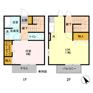 【間取り】 | メゾン・ド・サンセール11番館