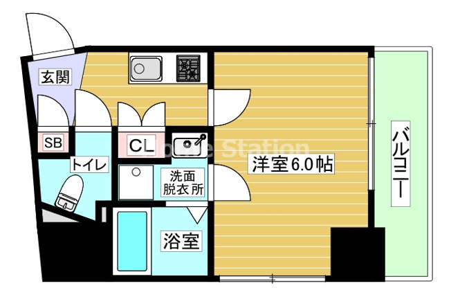 【間取り】 | ルーチェ新福島