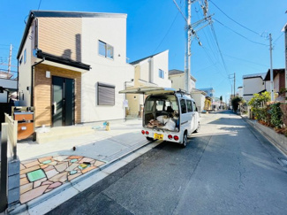 【前面道路含む現地写真】 | 西側4ｍ道路