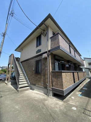 【外観】 | ラマージュMORIYAMA | 小田急小田原線「向ヶ丘遊園」駅まで徒歩8分！「登戸」駅までも徒歩圏内！2駅2沿線利用可能で通勤通学・お買物にも便利な立地です☆