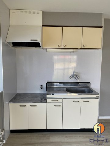 オオクマハイツのキッチン|使いやすいキッチンです