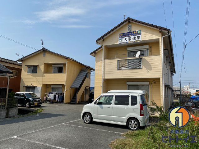 オオクマハイツの外観|外はこのようになっています