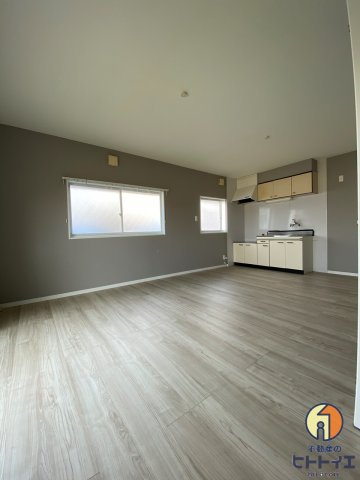 オオクマハイツの居間・リビング|ゆったりとしたリビングです