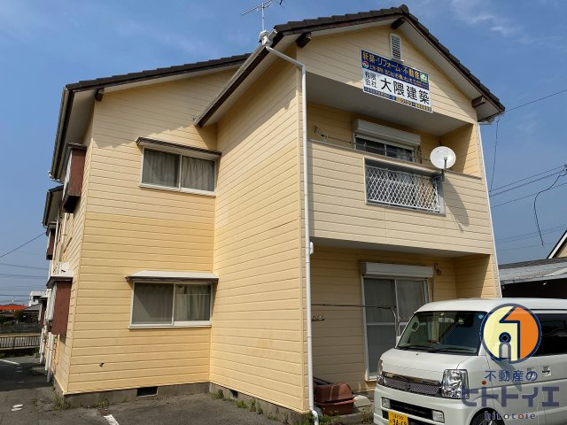 オオクマハイツの外観|東棟の外観です