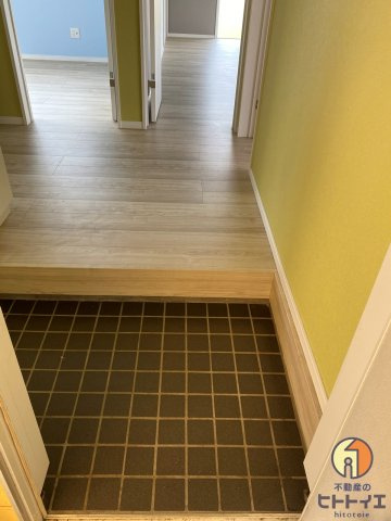 オオクマハイツの玄関|きれいな玄関です