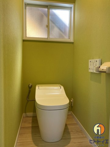 オオクマハイツのトイレ|清潔感のあるトイレです