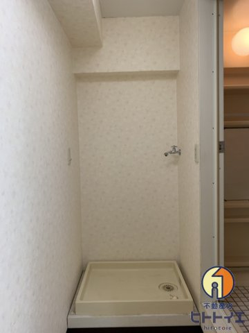 十央瑠壱番館の洗面所|洗濯機置き場付き