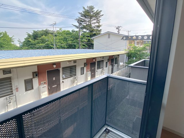 ハイツマロニエ北山のバルコニー