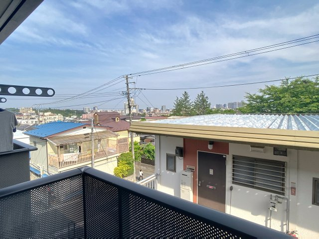 ハイツマロニエ北山のバルコニー