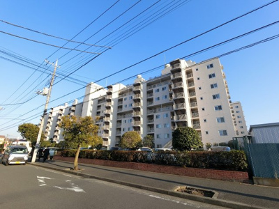 【外観】 | 大倉山ハイム2号棟 | 総戸数１４３戸、昭和４８年６月築、嬉しいエレベーター停止階♪