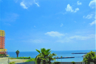 【展望】 | バルコニーからの相模湾を一望するダイナミックな眺望。