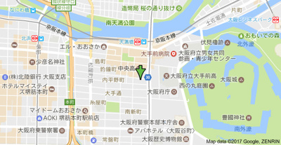 【地図】 | ドエル天満橋