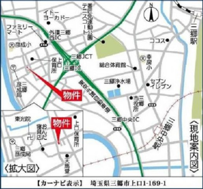 【地図】 | 上口1丁目2期　一建高砂