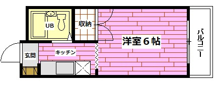 第21船越ビルの間取り