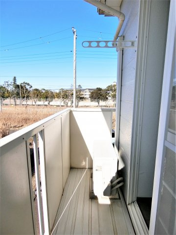 ソレアードパティオⅢのバルコニー