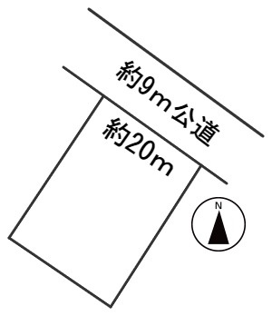 ５６１１７　安八郡輪之内町下大榑新田土地の区画図