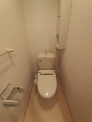 【トイレ】 | デスパシオＡ | 落ち着いたトイレです