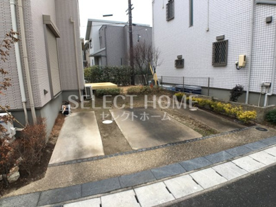 【駐車場】 | 東岡崎貸家 | 車をお持ちの方に嬉しい駐車場付きの物件です