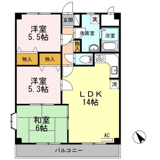 【間取り】 | デミュールクワダ