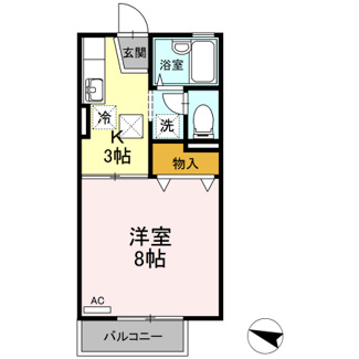 【間取り】 | ドミールシャンテ