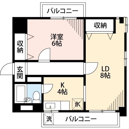 【間取り】 | コメルスⅢ