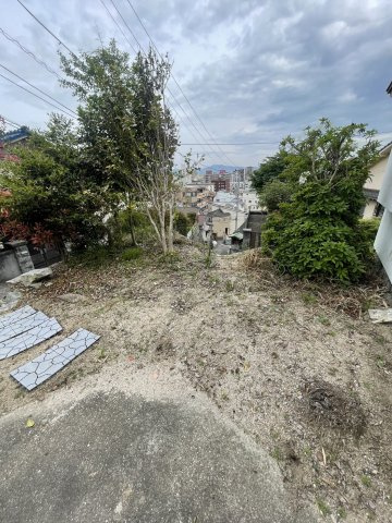 己斐西町戸建ての庭