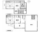 山科区西野野色町　中古事務所付き住宅の画像