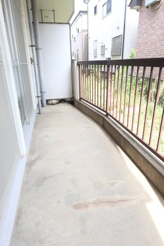 コーポ東原のバルコニー