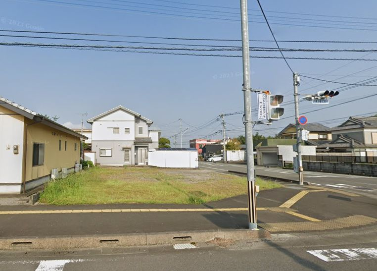 都城市高城町穂満坊の売地の外観