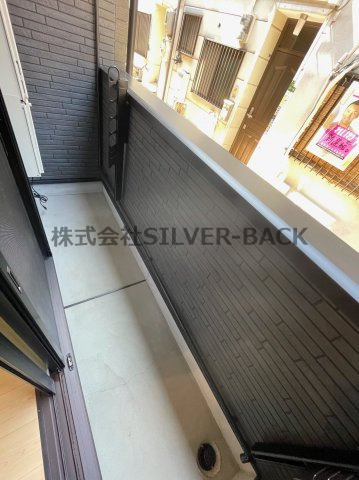 グレイス泉尾のバルコニー