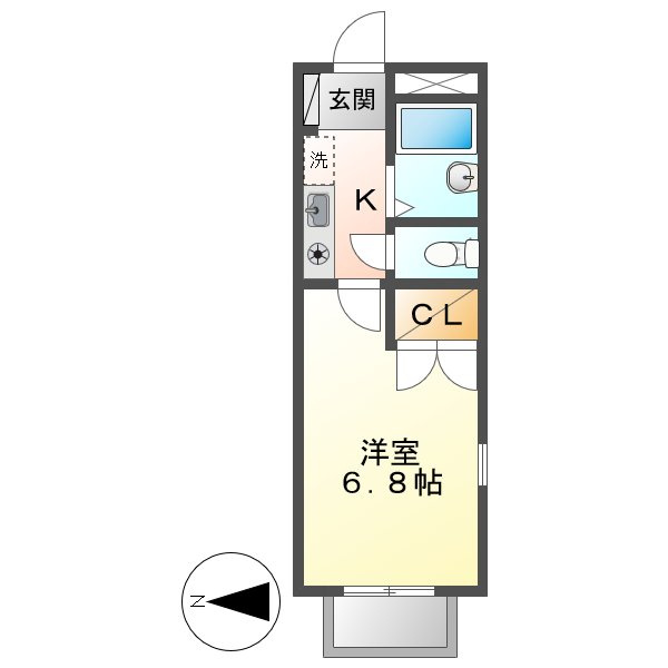 エスポワールの間取り
